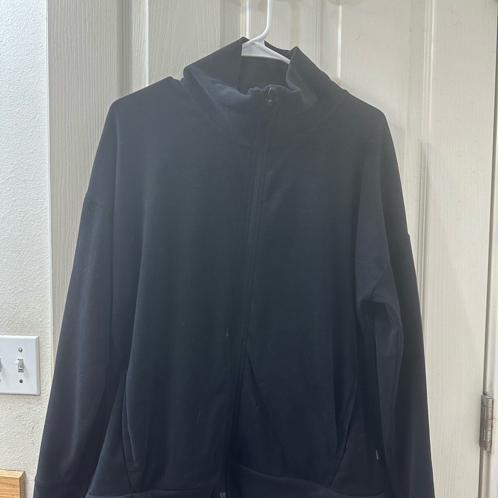 Mondetta Black Lightweight Shirt Jacket Sporty Casual